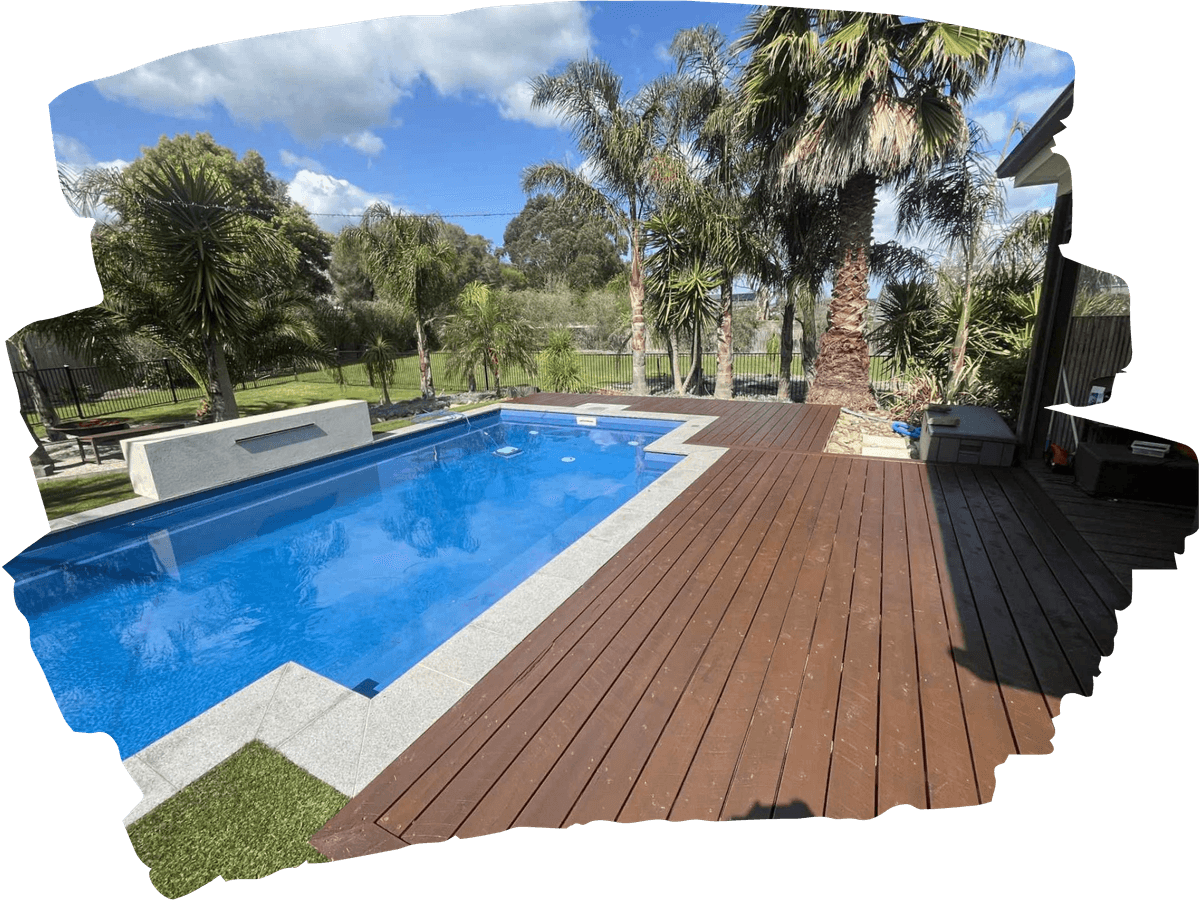 Professional deck staining services